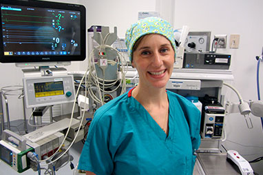 Photo of a nurse. Gifts by Estate Note.